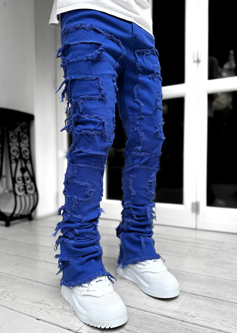 The Nova Stacked Denim