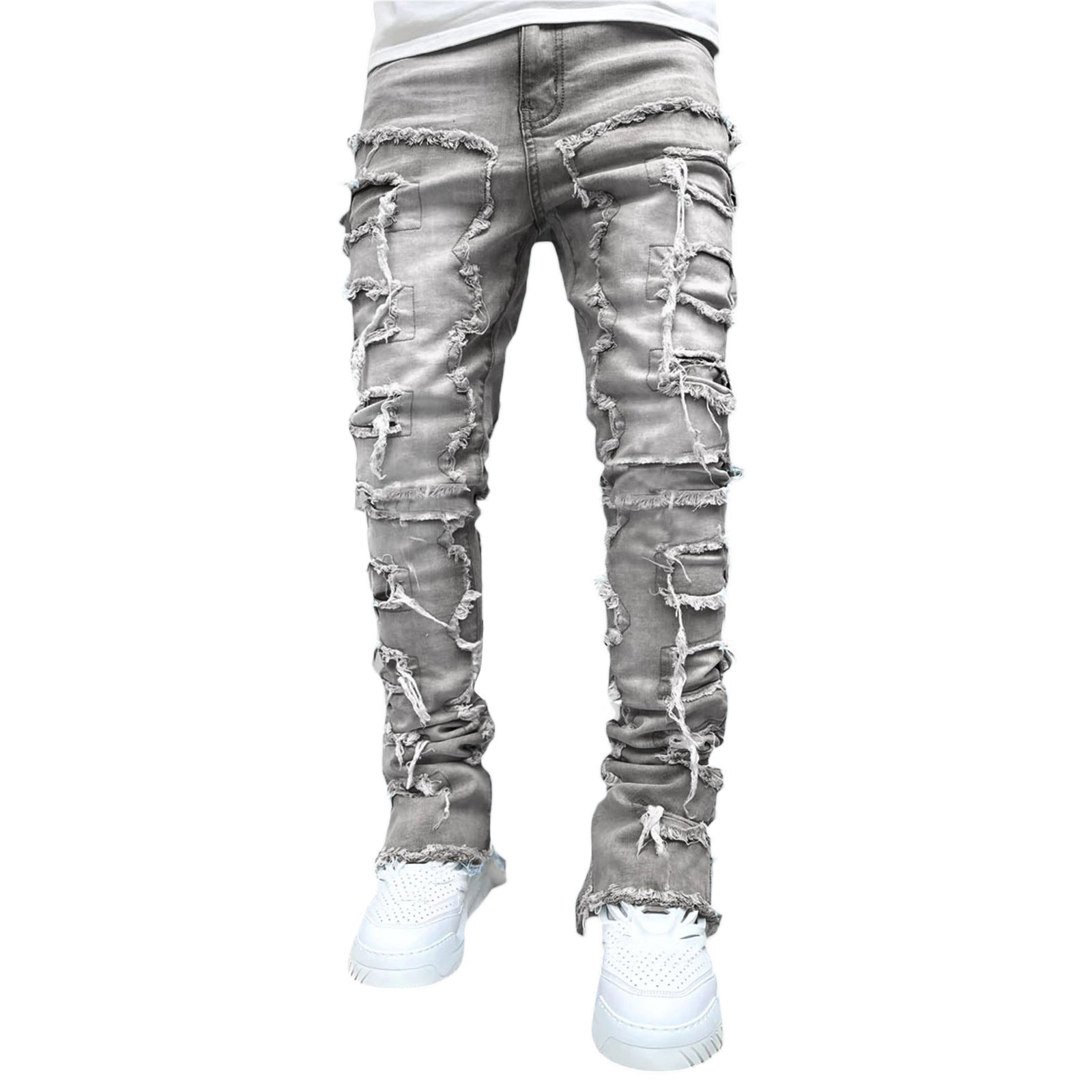 The Nova Stacked Denim