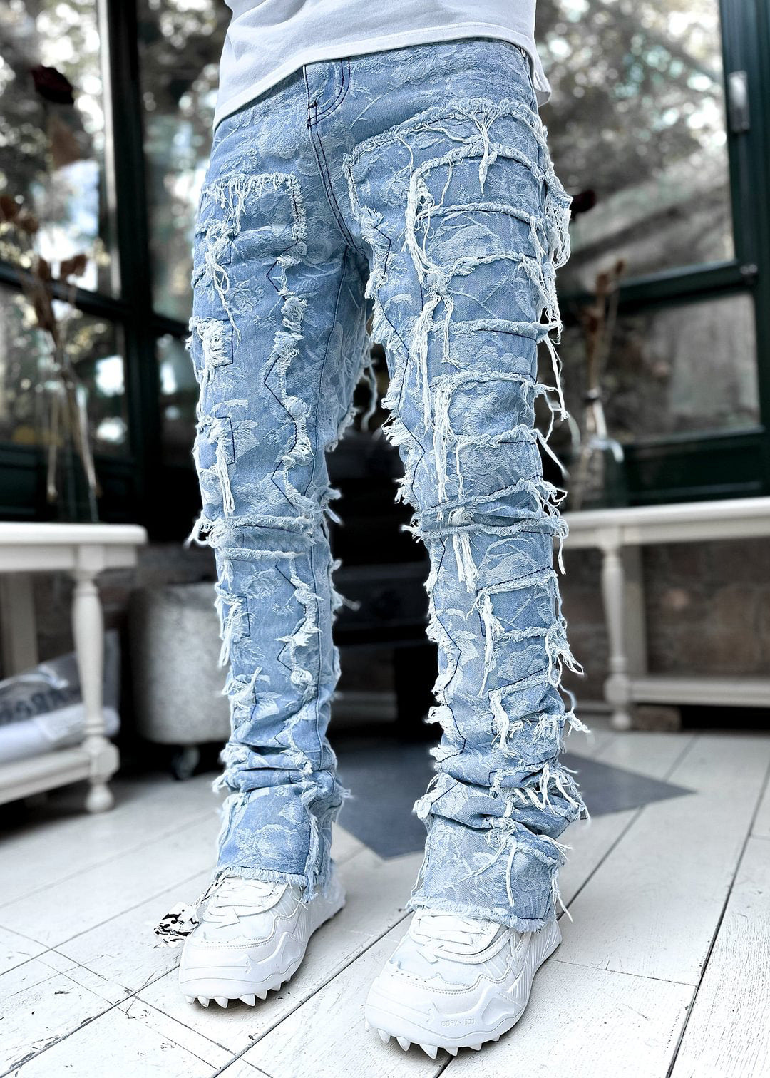 The Nova Stacked Denim