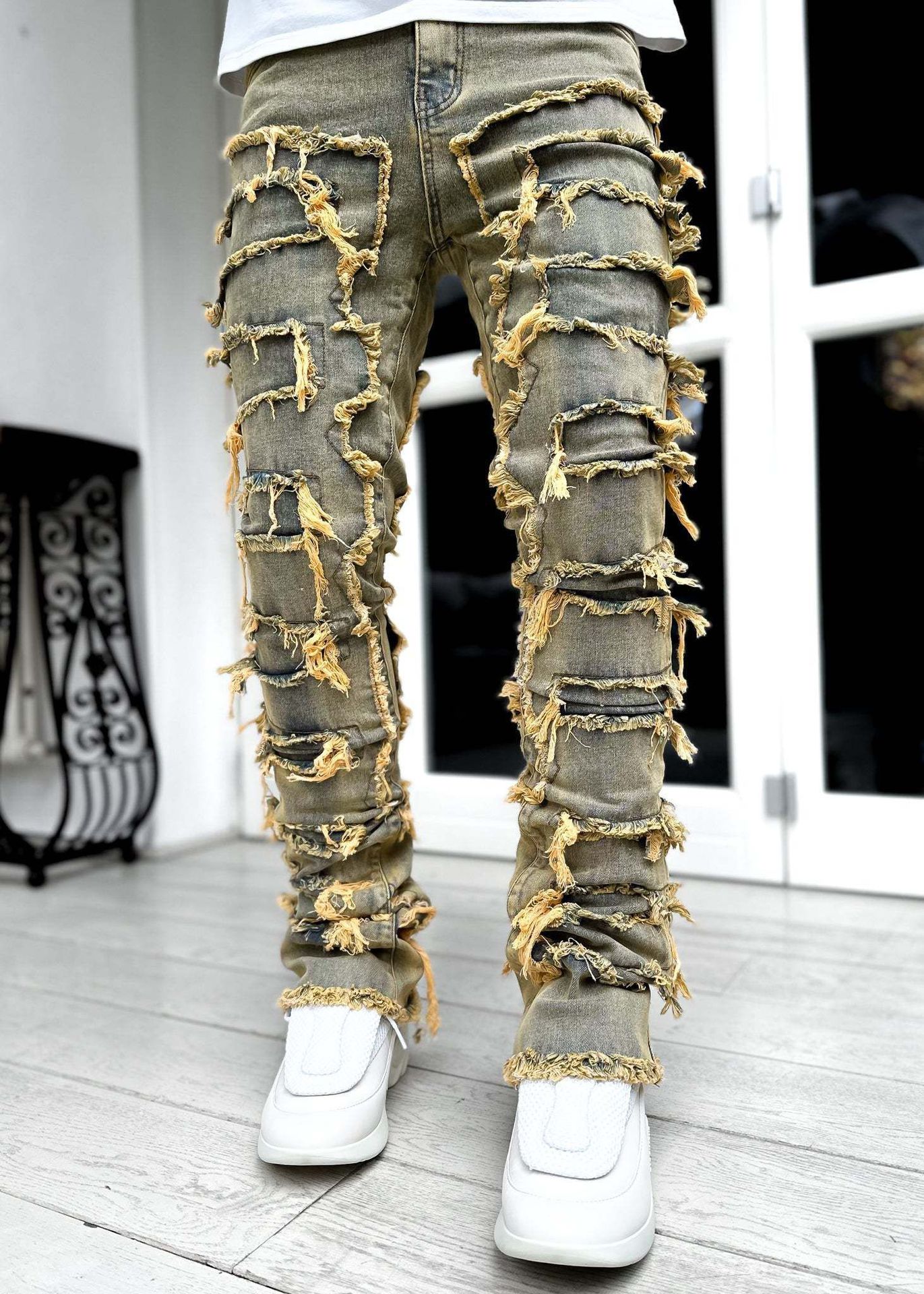 The Nova Stacked Denim
