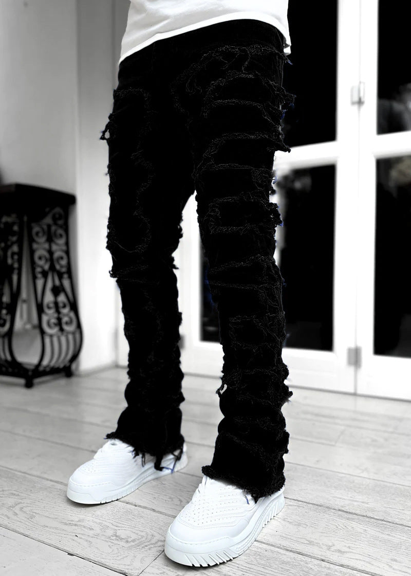 The Nova Stacked Denim