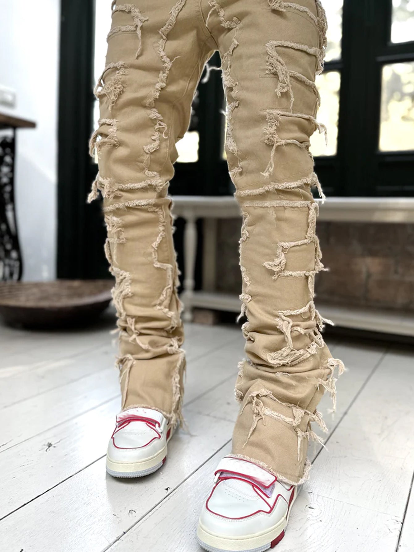 The Nova Stacked Denim