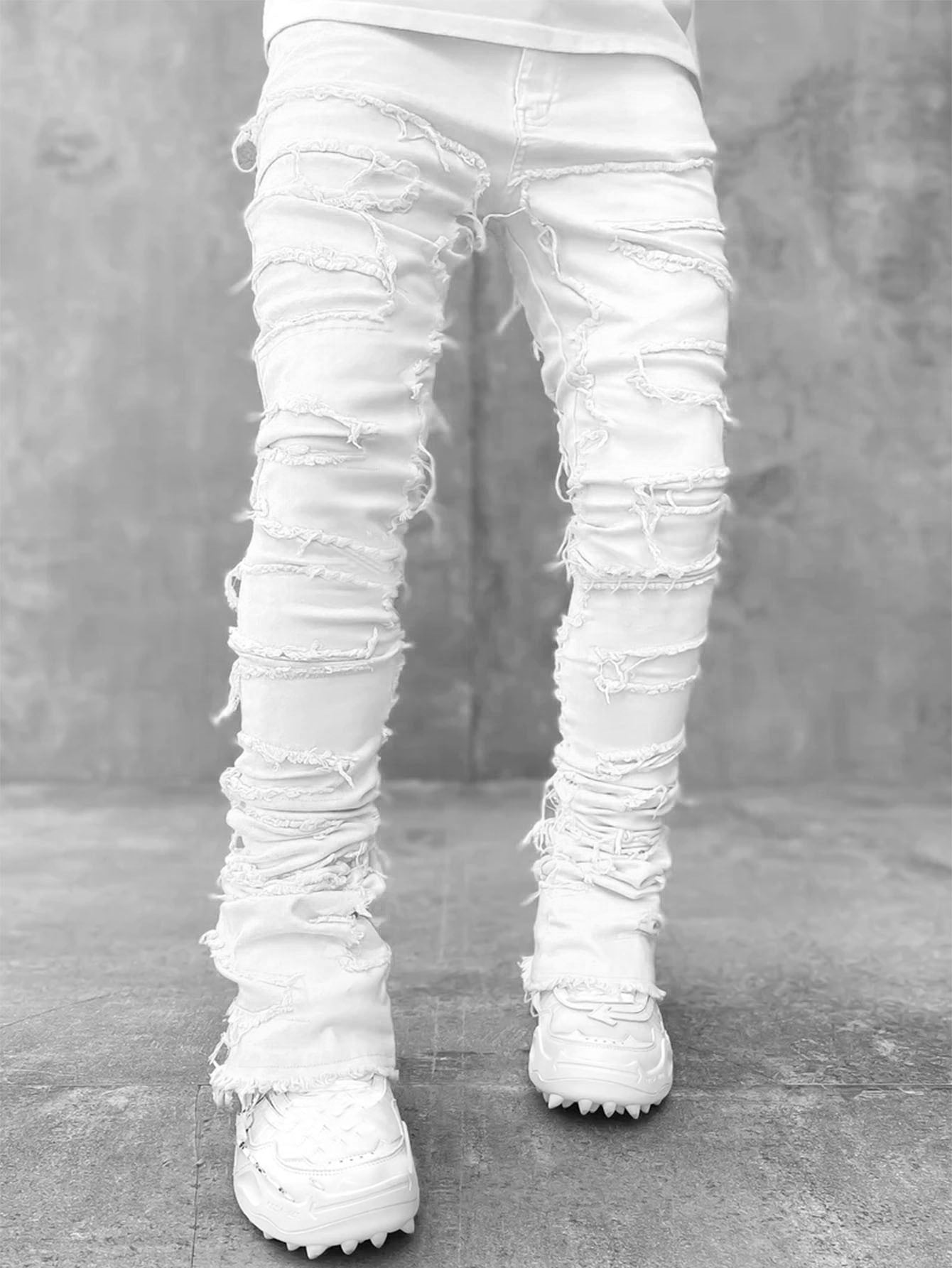 The Nova Stacked Denim