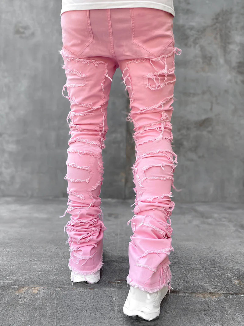The Nova Stacked Denim