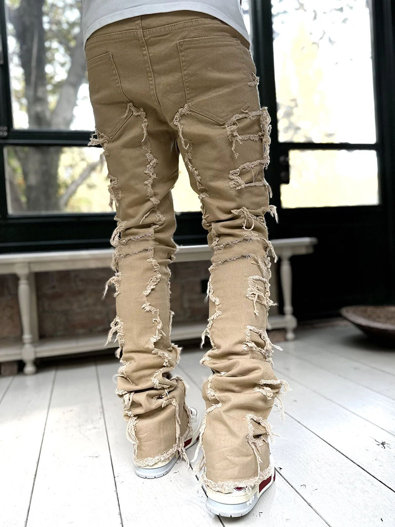 The Nova Stacked Denim